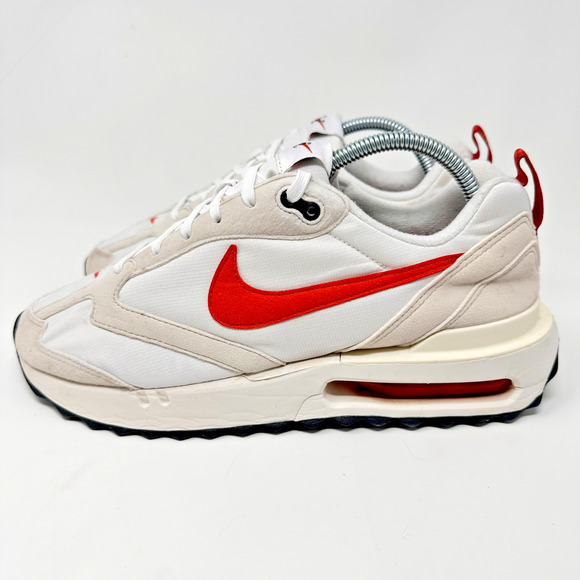 Nike Shoes - Womens Nike Air Max Dawn Shoes SZ 9 White Orange DZ4441-100 Casual Gym Running